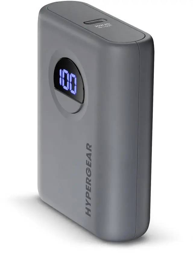 Main image of HyperGear PowerPack PRO 10000mAh 20W Power Bank - Gray