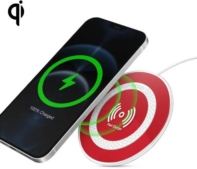 Main image of HyperGear ChargePad Pro 15W Wireless Fast Charger - Red
