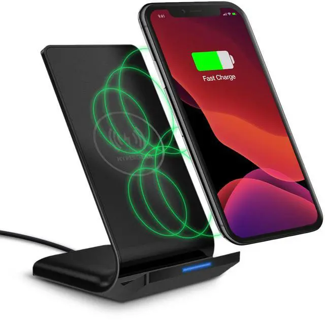 Main image of HyperGear Wireless Fast Charging Stand - Black