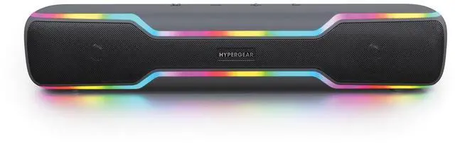 Main image of HyperGear HyperBeam LED Wireless Speaker - Black