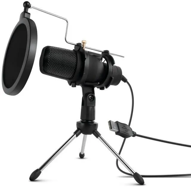 Main image of HyperGear Sound Advantage Pro-Audio Condenser Microphone - Black