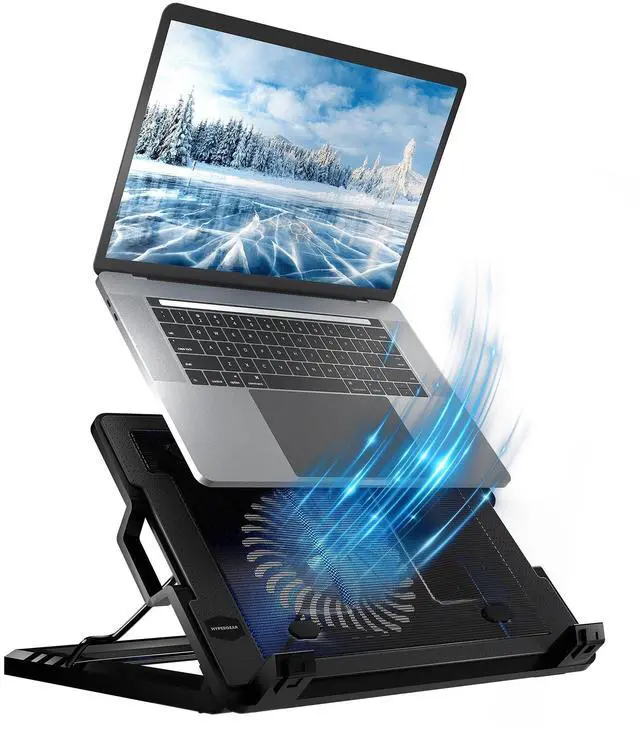 Main image of HyperGear UpRite Air Portable Laptop Cooling Stand - Black