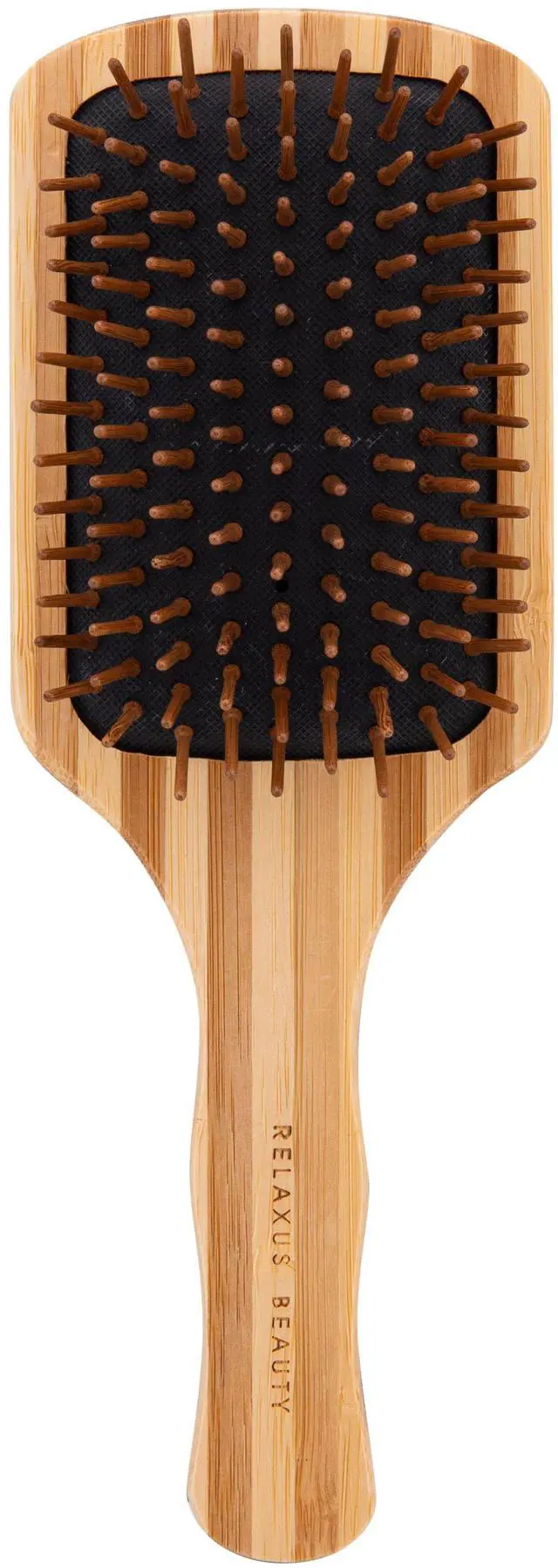 Main image of Relaxus Beauty Deluxe Bamboo 3.75" Paddle Hair Brush - 2-Tone