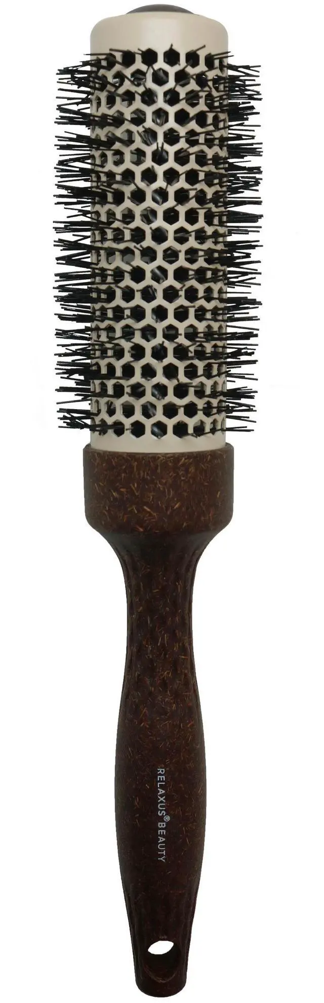 Main image of Relaxus Beauty 1.3" Thermal Coconut Round Brush - Black