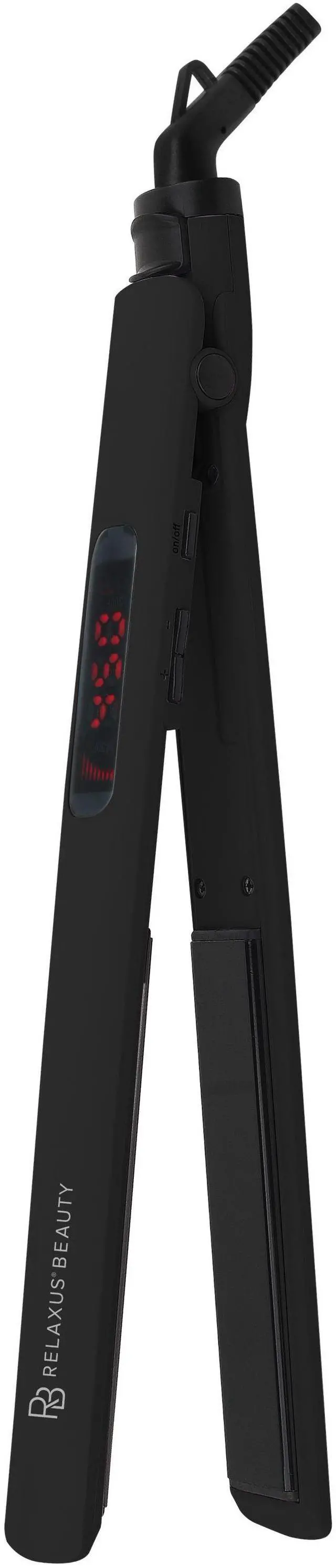 Main image of Relaxus Beauty Straighten Out Ultra Slim 1" Digital Ceramic Hair Straightener - Midnight