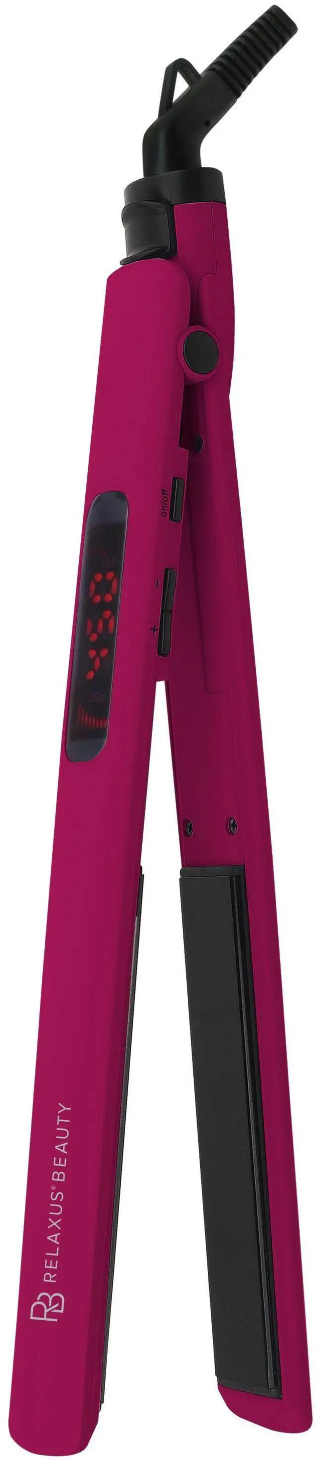 Main image of Relaxus Beauty Straighten Out Ultra Slim 1" Digital Ceramic Hair Straightener - Viva Magenta