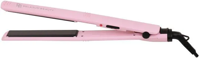 Main image of Relaxus Beauty Straighten Out 1" Ultra Slim Ceramic Hair Straightener - Pink Blush
