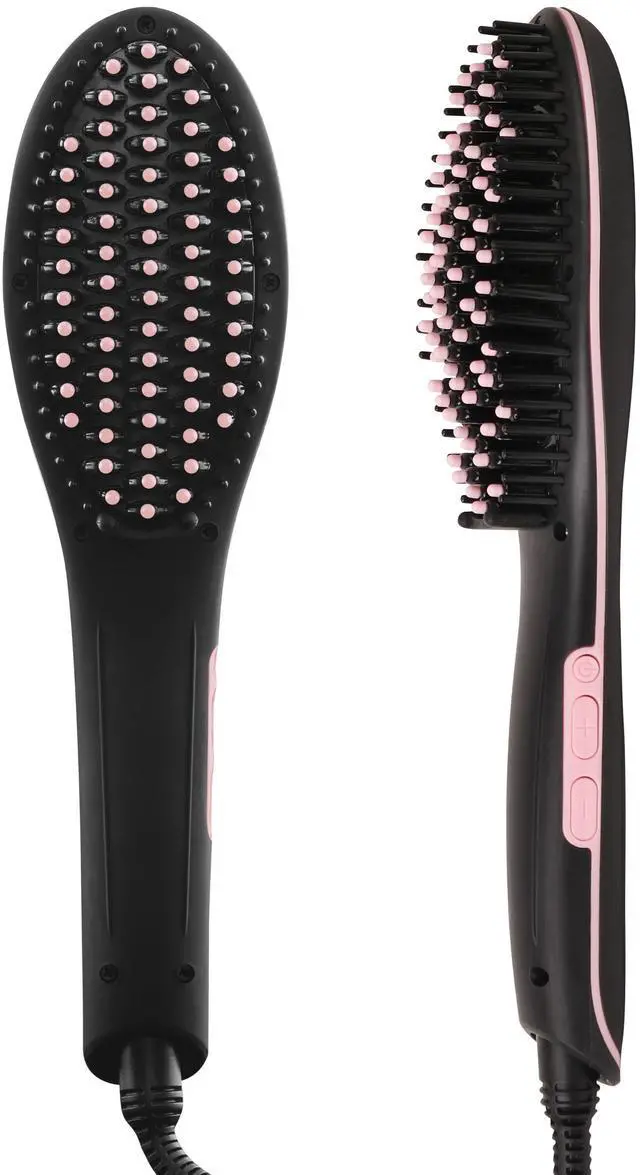 Main image of Relaxus Beauty Brush Out Ceramic Straightening Ionic Brush - Pink Blush