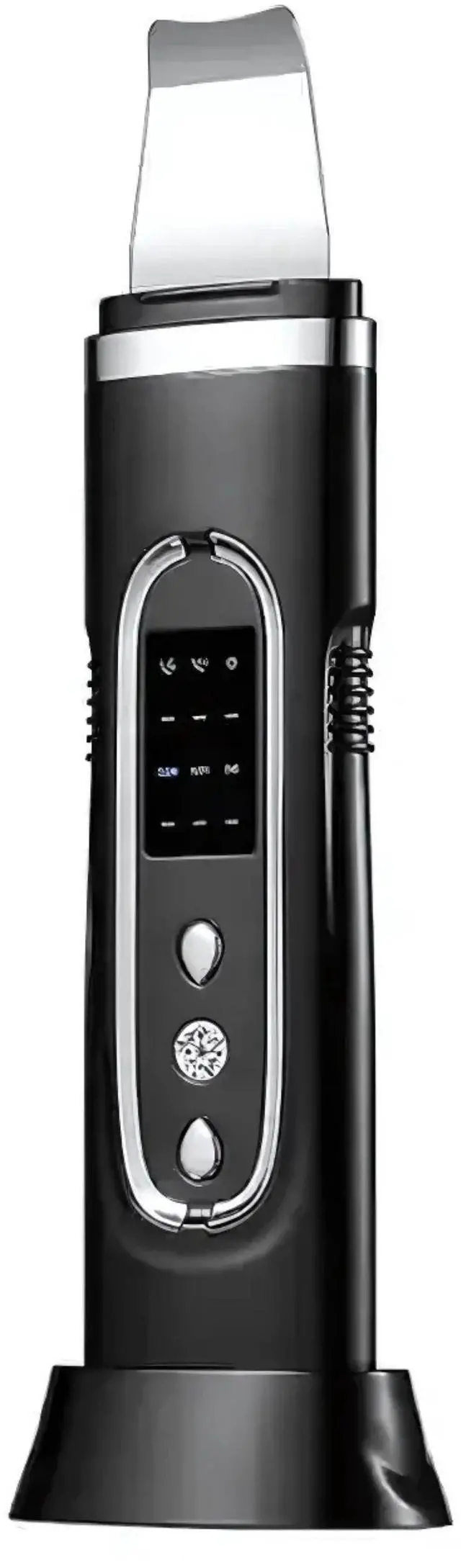 Main image of VYSN PureSonic Electric Ultrasonic Skin Scrubber Sonic Cleaning Blackhead Remover - Black