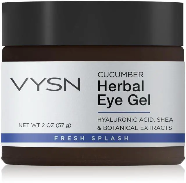 Main image of Vista Cucumber Herbal Eye Gel - Hyaluronic Acid, Shea & Botanical Extracts - No Color
