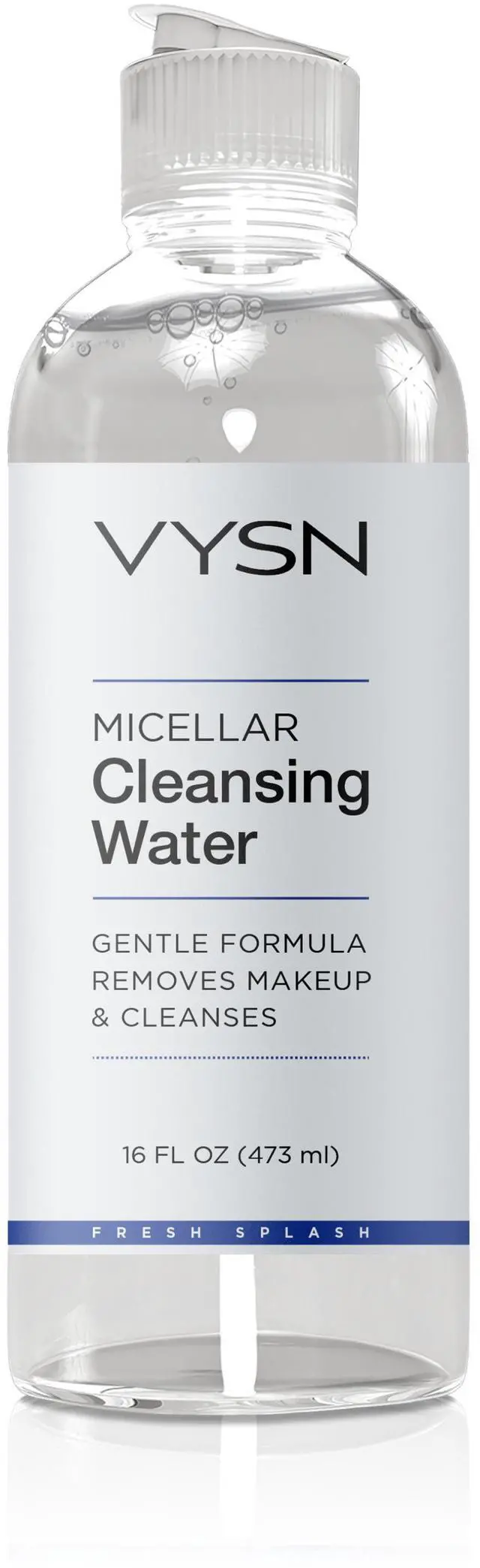 Main image of Vista Micellar Cleansing Water - Gentle Formula Removes Makeup & Cleanses - No Color