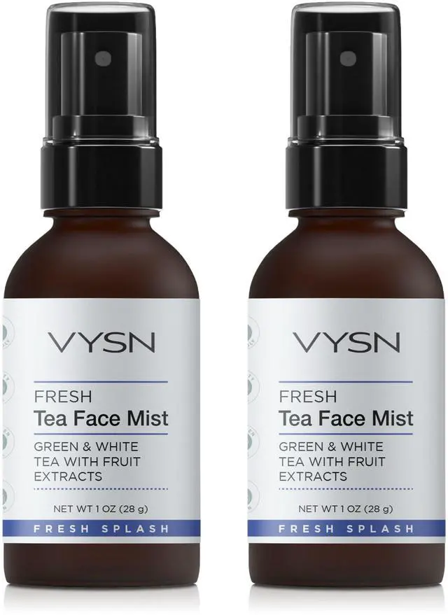 Main image of Vista Fresh Tea Face Mist - Green & White Tea with Fruit Extracts - 2-Pack - No Color