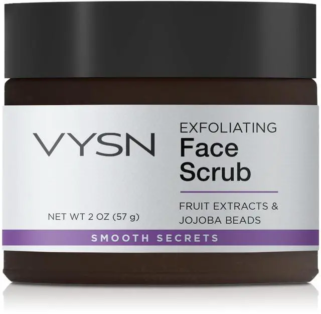Main image of Vista Exfoliating Face Scrub - Fruit Extracts & Jojoba Beads - No Color