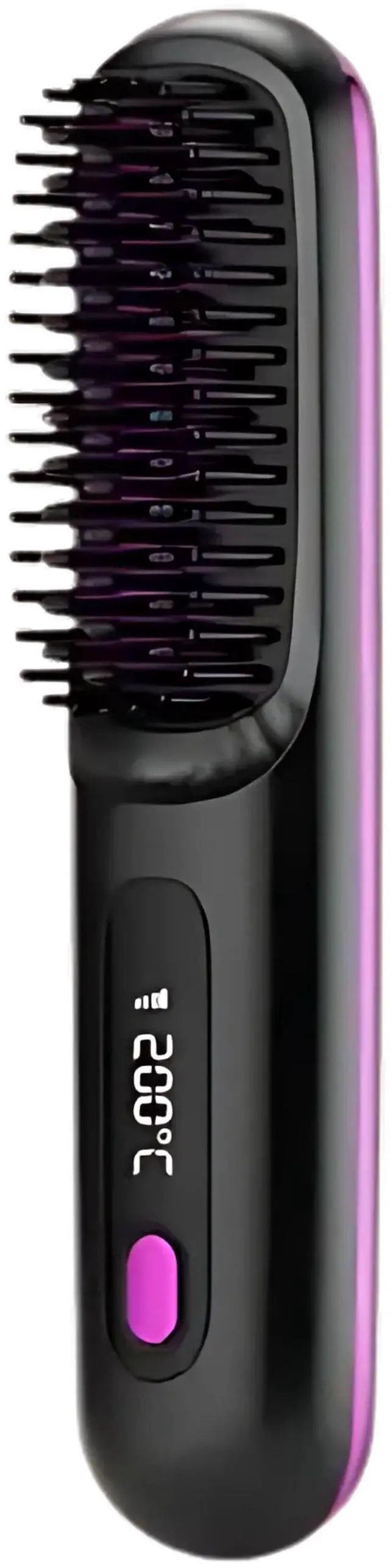 Main image of VYSN HeatWave 2-in-1 Mini Wireless Straightening Comb - Black