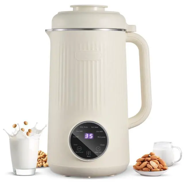Alt view image 9 of 9 - VEVOR 8-in-1 Nut Milk Maker 41 oz Soy Milk Maker Homemade Oat Nut Soy Juice
