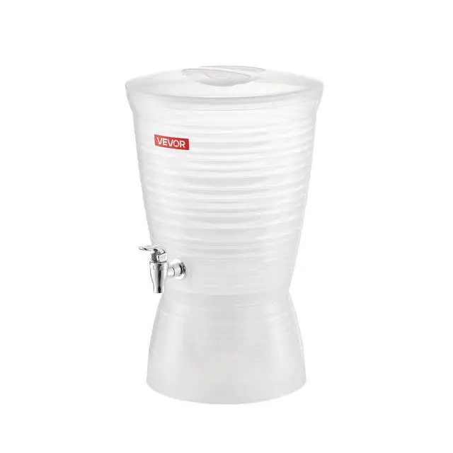 Alt view image 8 of 8 - Beverage Dispenser, 2.64 Gallon Drink Dispenser for Parties, Plastic Juice Dispensers with Spigot Ice Chamber, Iced Tea Lemonade Juice Water Dispensers, for Restaurants, Hotels, Parties