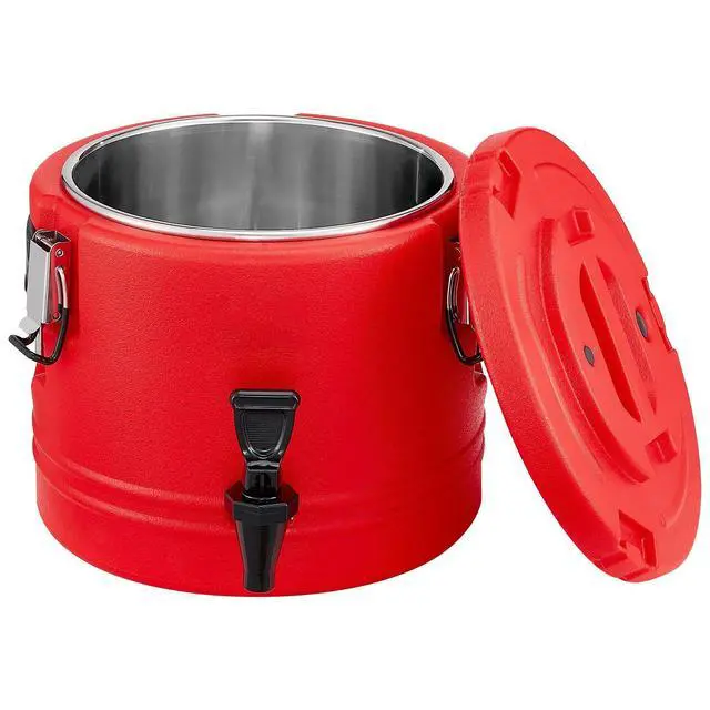 Alt view image 9 of 9 - VEVOR Insulated Beverage Dispenser for Hot and Cold Drinks 2.2 Gal/8L Cooler Jug
