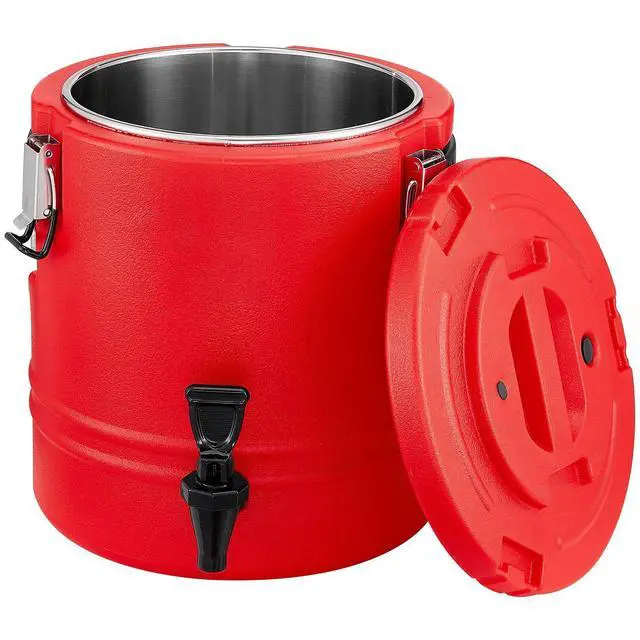 Alt view image 9 of 9 - VEVOR Insulated Beverage Dispenser for Hot & Cold Drinks 3 Gal/11.4L Cooler Jug