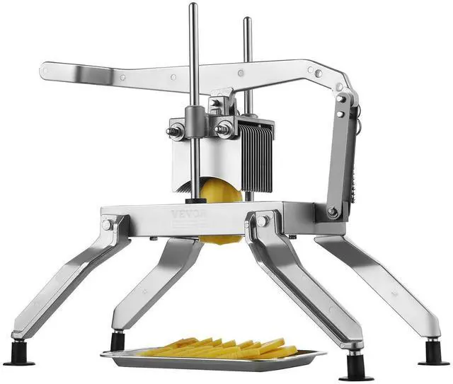 Alt view image 15 of 15 - Commercial Vegetable Slicer, 3/8" and 3/16" Tomato Slicer, Stainless Steel and Aluminum Alloy Vegetable Cutter Slicer, Manual Tomato Slicer with Non-slip Feet, for Tomatoes, Potatoes, Onions
