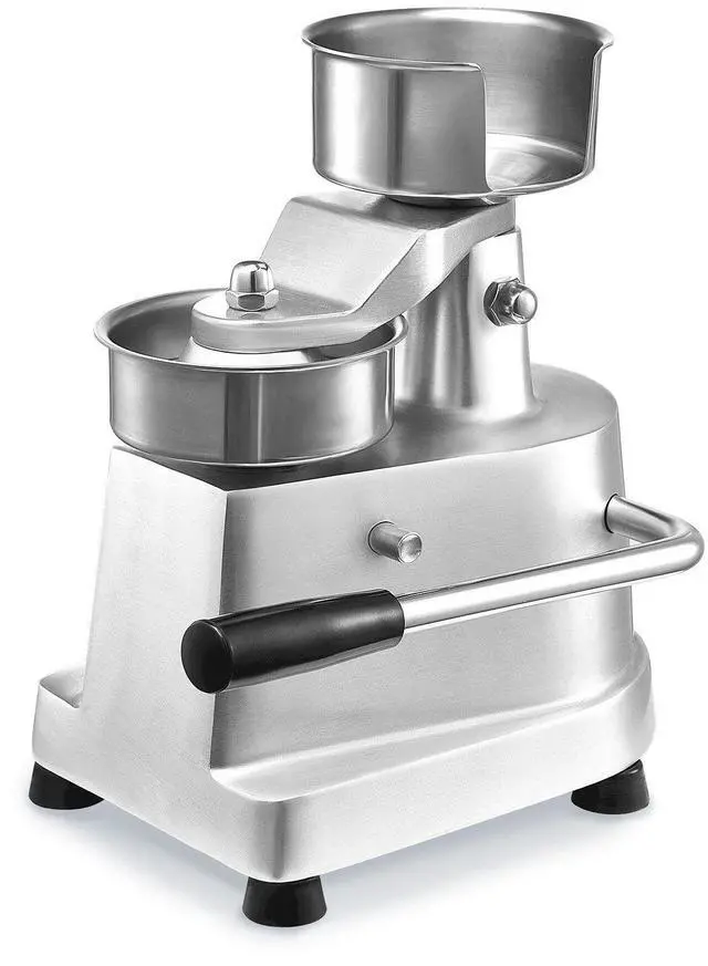 Alt view image 8 of 8 - Commercial Burger Patty Maker, 130mm/5inch Hamburger Beef Patty Maker, Heavy Duty Food-Grade Stainless Steel Bowl Burger Press Machine, Kitchen Meat Forming Processor with 1000 Pcs Patty Papers