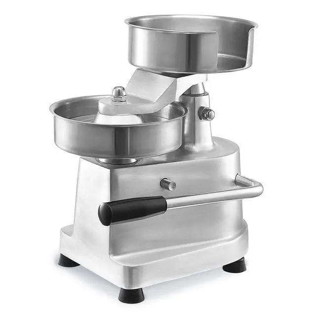 Alt view image 15 of 15 - Commercial Burger Patty Maker, 150mm/6inch Hamburger Beef Patty Maker, Heavy Duty Food-Grade Stainless Steel Bowl Burger Press Machine, Kitchen Meat Forming Processor with 1000 Pcs Patty Papers