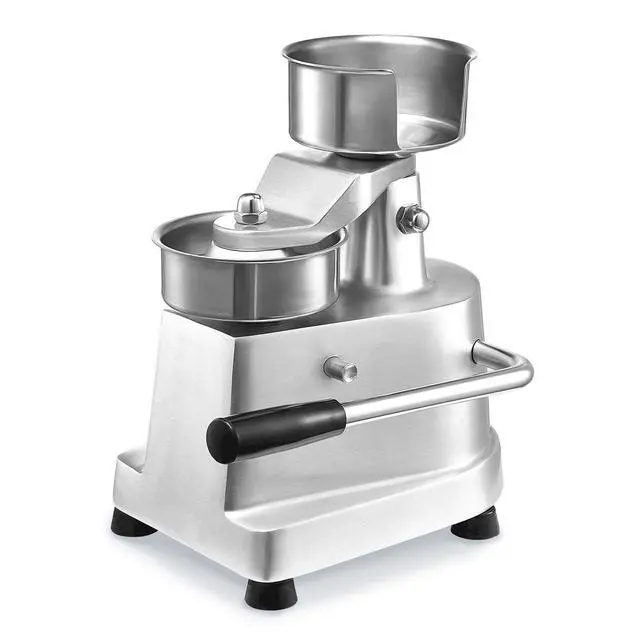 Alt view image 8 of 8 - Commercial Burger Patty Maker, 100mm/4inch Hamburger Beef Patty Maker, Heavy Duty Food-Grade Stainless Steel Bowl Burger Press Machine, Kitchen Meat Forming Processor with 1000 Pcs Patty Papers