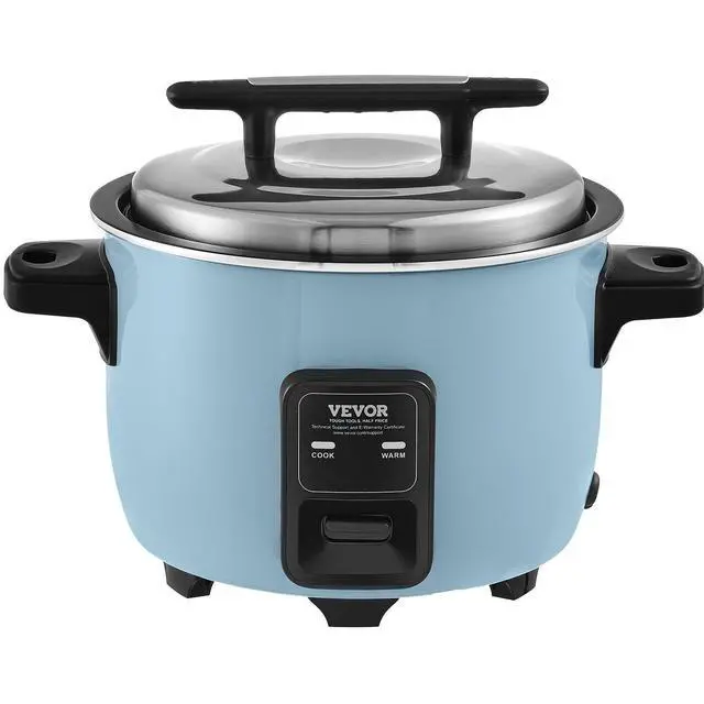 Alt view image 8 of 8 - Commercial Rice Cooker, 60-Cup Rice Cooker, 13.74 Qt / 13 Liter Large Rice Cooker and Warmer with Nonstick Inner Pot, Fast Cooking and 24-Hour Keep Warm, with Rice Cup and Paddle, for Restaurant