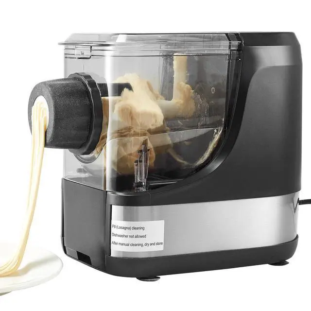 Alt view image 8 of 8 - Electric Pasta Maker, 150W Automatic Noodle Maker Machine with 8 Pasta Shapes, 4 Intelligent Modes, 500g Flour Capacity Pasta Maker Machine with Measuring Cups, Cleaning Brush for Home Kitchen