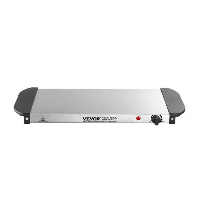 Alt view image 8 of 8 - VEVOR Electric Warming Tray Buffet Food Warming w/ Temp Control Stainless Steel