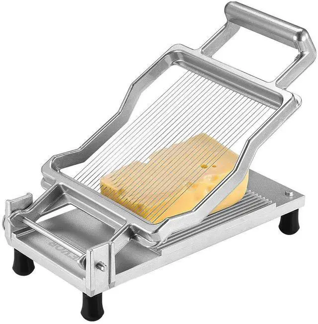Alt view image 8 of 8 - Cheese Cutter with Wire, 0.2" Ultra-Thin Cheeser Butter Cutting Blade, Detachable Cheese Slicer Wire, Aluminum Alloy Commercial Cheese Slicer with 316 Stainless Steel Knife Wire, Kitchen Cooking