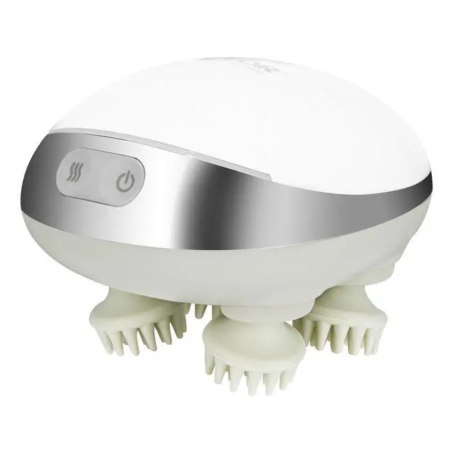 Alt view image 8 of 8 - VEVOR Electric Scalp Massager with Heat Rechargeable Head Massager Waterproof
