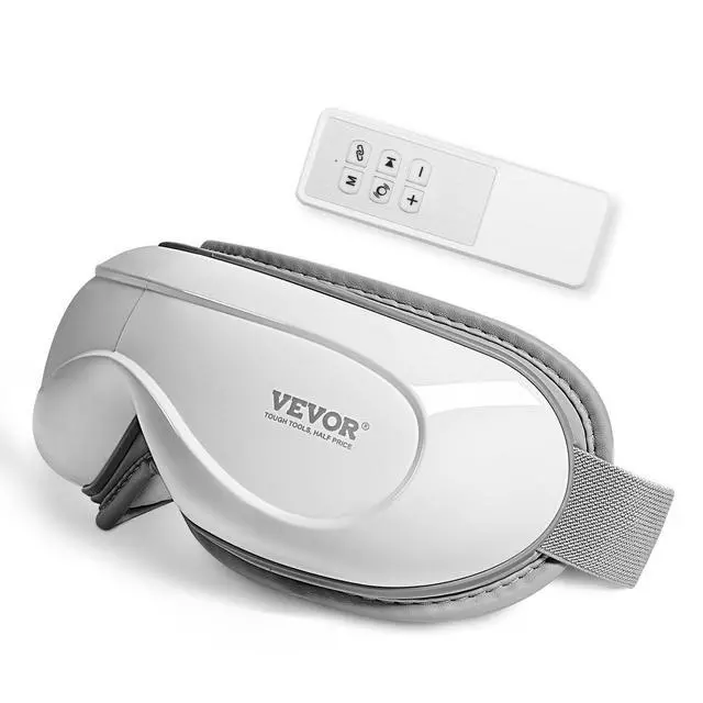 Alt view image 8 of 8 - VEVOR Eye Massager with Heat & Remote Eye Care Device 5 Modes Bluetooth Music