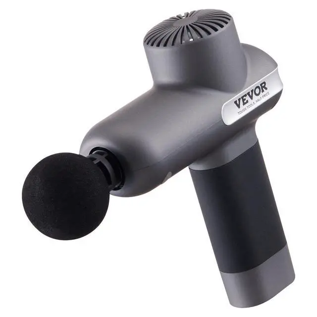 Alt view image 8 of 8 - VEVOR Massage Gun Deep Tissue, Percussion Muscle Massager for Athletes - with 5 Speed Levels & 6 Massage Heads, 7.4V 2500mAh Batteries, Handheld Electric Massage Gun for Pain Relief, Muscle Relaxation