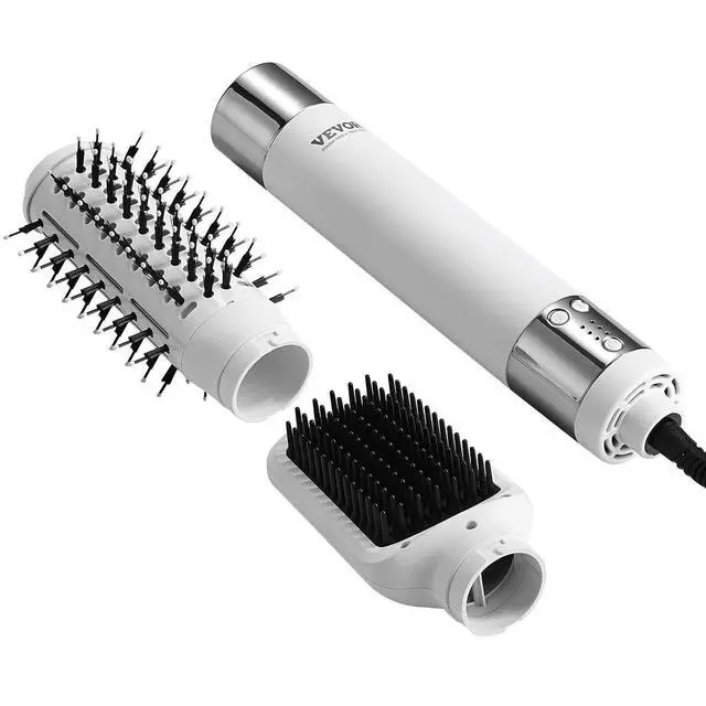 Alt view image 8 of 8 - VEVOR Hair Dryer Brush Ionic Hot Air Styler with 2 Brushes for Drying Volumizing