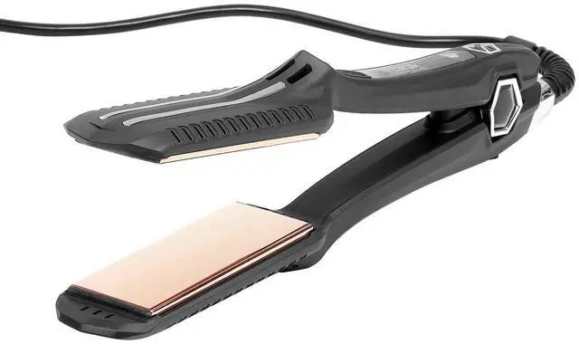 Alt view image 8 of 8 - VEVOR Hair Straightener, 1.5-inch Titanium Flat Iron, Dual Infrared Hair Straightener Flat Iron with LCD Display and 19 Temp Levels - 210°F to 450°F, Dual Voltage 110V/240V for Salon Home Travel Use