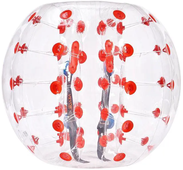 Alt view image 8 of 8 - Inflatable Bumper Ball 1-Pack, 4FT/1.2M Body Sumo Zorb Balls for Teen & Adult, 0.8mm Thick PVC Human Hamster Bubble Balls for Outdoor Team Gaming Play, Bumper Bopper Toys for Garden, Yard, Park