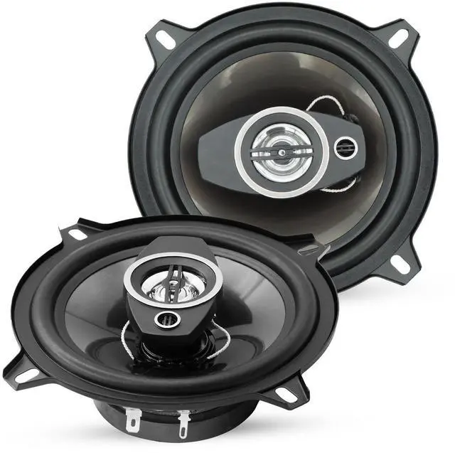 Main image of 5 Inch 350W 4 Ohm 2-Way Coaxial Black Car Door Speakers Pair with Super Tweeters, Component Audio Speakers for Vehicle Stereo System