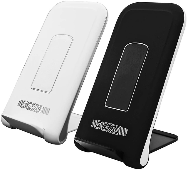 Main image of 5 Core Wireless Charger 10W Max Fast Wireless Charging Pad Glass Top Pair Boostcharge Slim USB-C - Multi