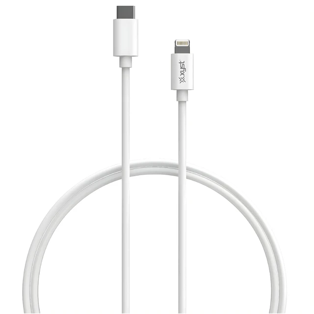 Main image of Xyst Charge and Sync USB-C to Lightning Cable 4Ft - White