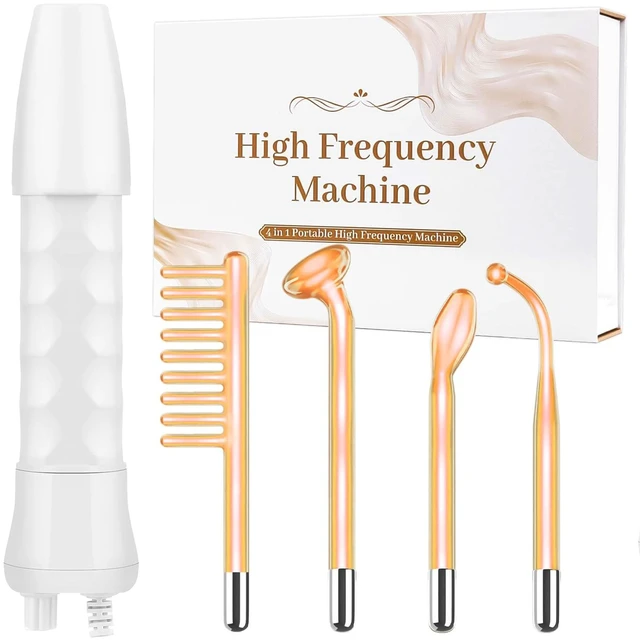 Main image of Tesco High Frequency Wand 'C Violet Portable Skin Therapy Machine for Anti-Aging - Skin Tightening - Wrinkle Reducing - Dark Circles - 4 in 1