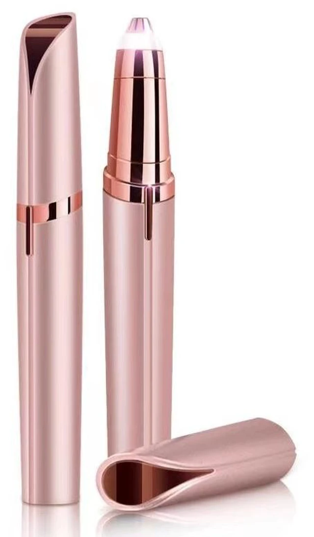 Main image of BeNat Rechargeable Eyebrow Hair Remover - Pink