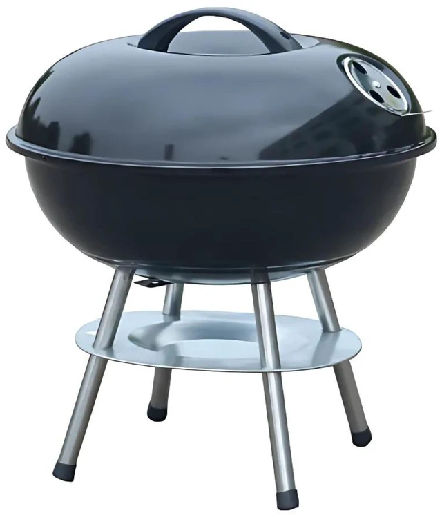 Main image of Better Chef Portable 14 In. Charcoal Barbecue Grill - Black