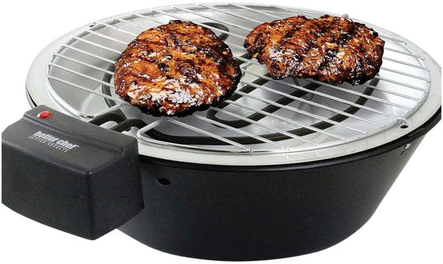 Main image of Better Chef Indoor 12-Inch Electric Barbecue - Black