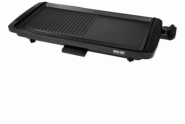 Main image of Better Chef 2-In-1 Family Size Cool Touch Grill/Griddle - Black