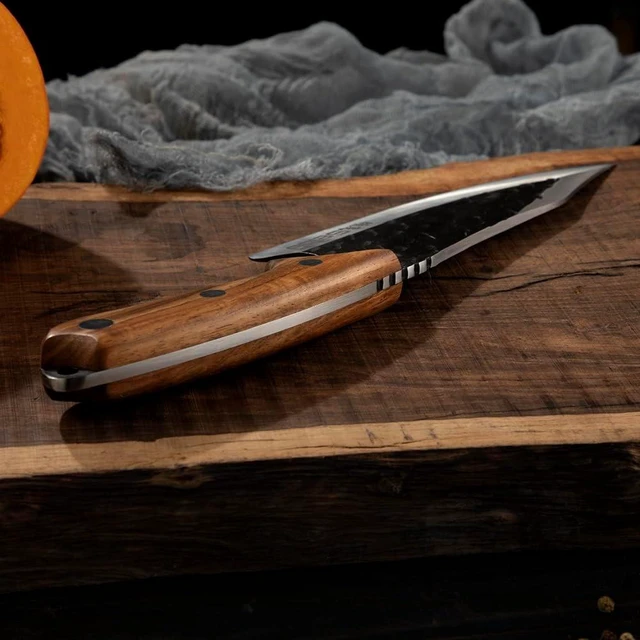 Alt view image 2 of 4 - Seido Knives Senjutsu Butcher Knife - Brown