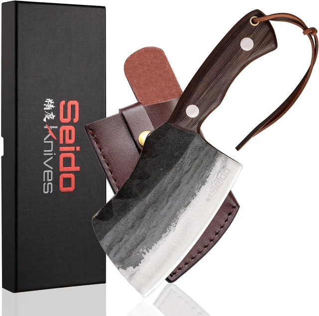 Main image of Seido Knives Choppa Cleaver Knife - Brown