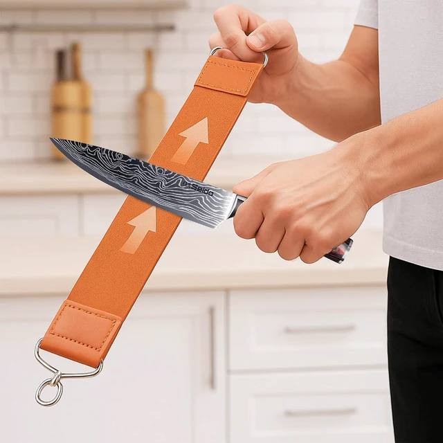 Alt view image 3 of 4 - Seido Knives Professional Whetstone Set, Knife Sharpening Stone Kit - Gray
