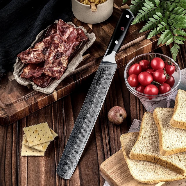 Alt view image 2 of 3 - Seido Knives Shujin Slicing Knife - Black