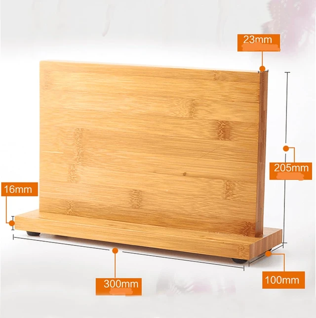 Alt view image 3 of 4 - Seido Knives Bamboo Knife Holder - Light Gold