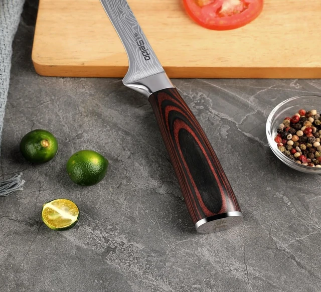 Alt view image 3 of 4 - Seido Knives Master 6" Boning Knife - Brown